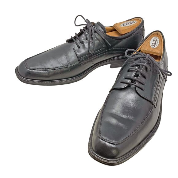 ECCO Windsor Black‎ Leather Apron Toe Oxford - Picture 10 of 10